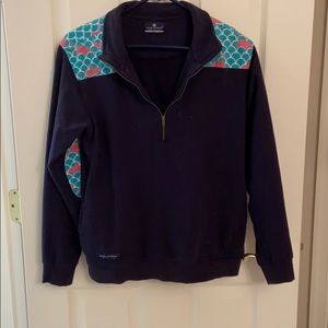 Navy Simply Southern Quarterzip